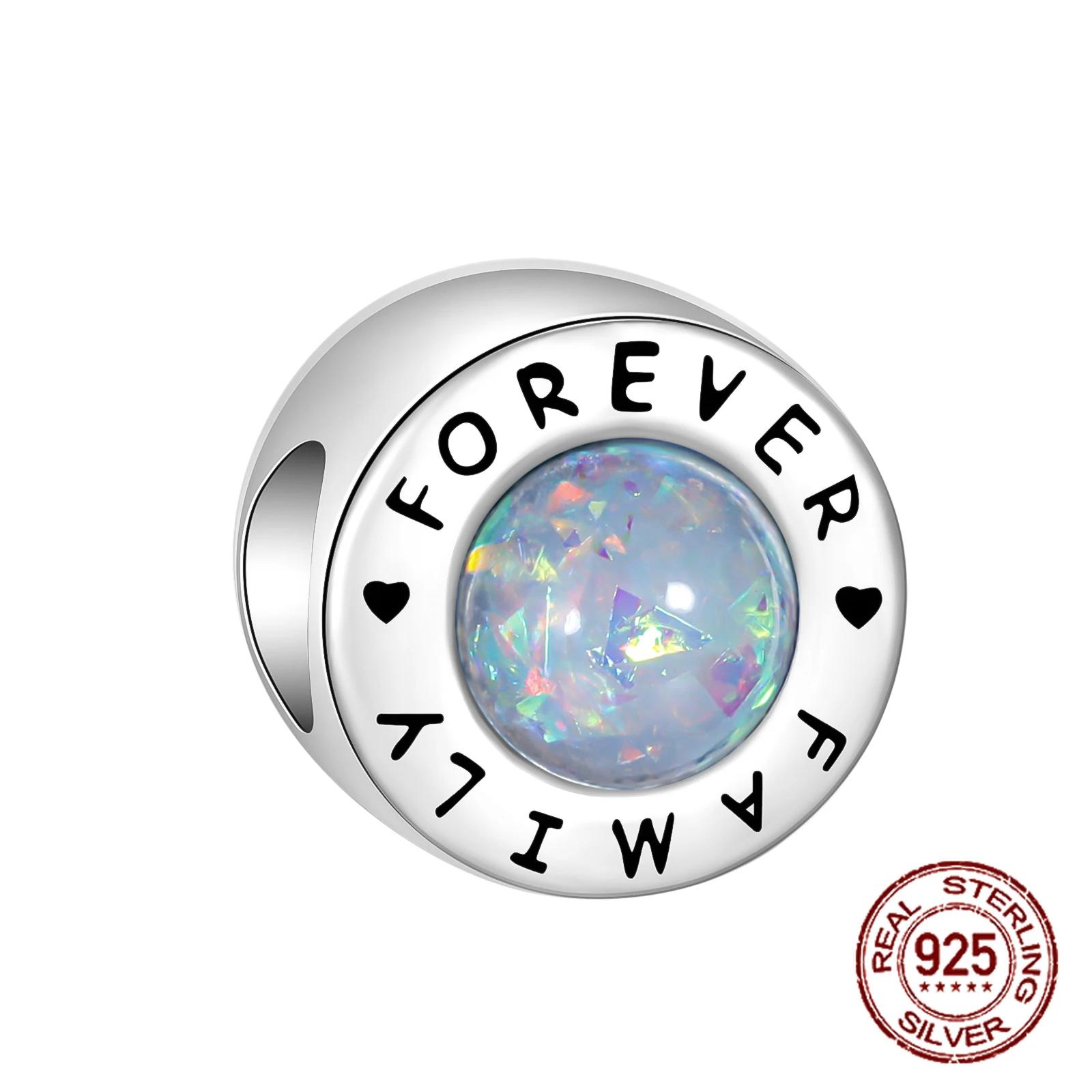 

S925 Стерлингового Серебра В Форме Сердца Теплые Семейные Очаровательные Бусины Для Мамы Подходит Оригинальные Браслеты Изящные Ювелирные Изделия DIY День Матери Подарки