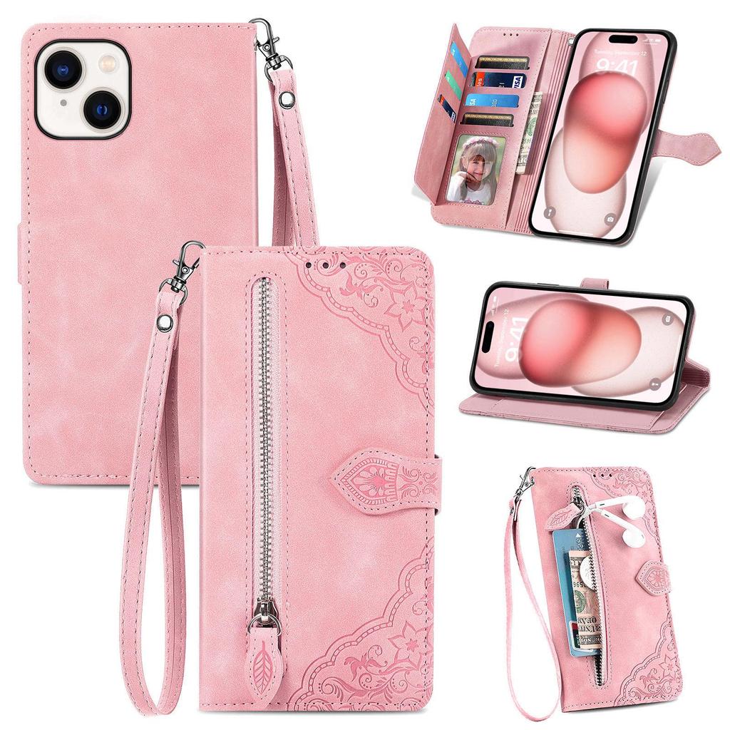 Universal Leather Flip Case for Apple 17, Samsung, Google 9 Pro