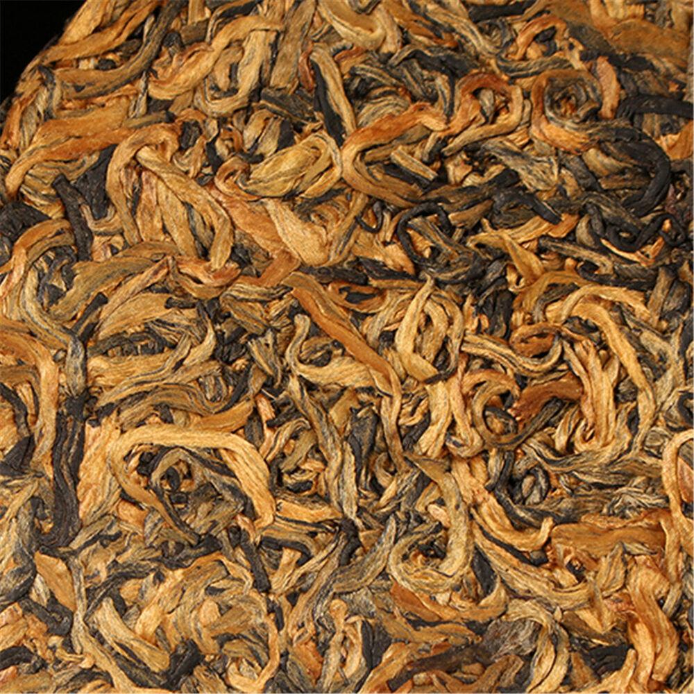 100g Yunnan Hochwertiger Schwarztee-Minikuchen Premium Gold Buds Dianhong Health