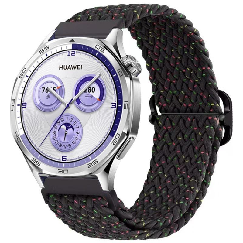 22mm 20mm Nylon Strap for Huawei Watch GT6/GT5 4 3 Pro 46mm Elastic Bracelet Belt for Samsung Galaxy Watch 7 6 classic 5 4 Band