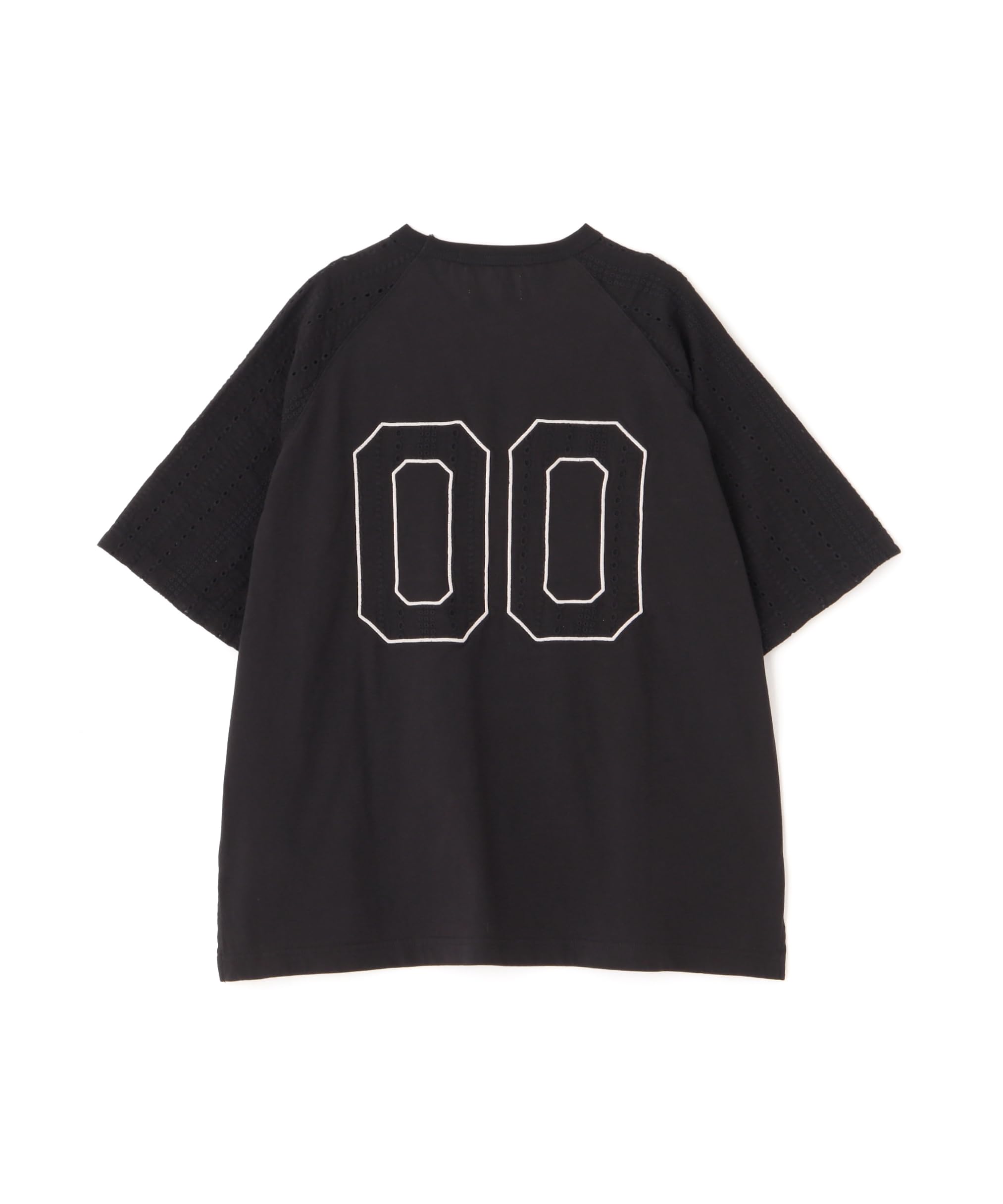 

AVIREX WEB LIMITED Belle LINE LACE NUMBERING T-SHIRT Women s M 010 black 783-5135621