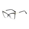1pc Women's Butterfly Eyeframe Fashion Transparent Lens Autumn Street Holiday Essential Accessories for Returning to School