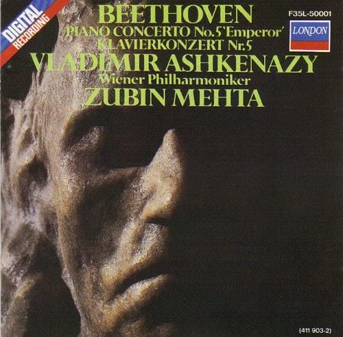

CD BEETHOVEN - Piano Concerto No.5 emperor : Ashke F35L50001 LONDON Japan Classical Used