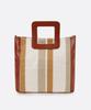 Fasciera Luxury Leather Handle Tote Bag (L)_Arias06