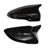 2x Carbon Look Side Wing Mirror Cover For VW For Volkswagen Golf 6 MK6 GTI GTD 2009-2013 Side Rear View Mirror Cap Cover