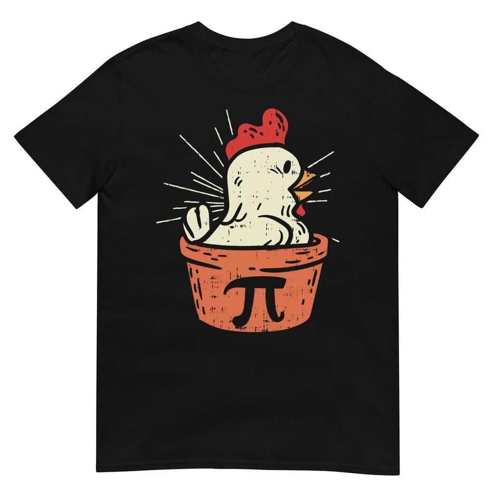 Funny Chicken Pot Pi Shirt Day Pie Math Lover Geek Gift 314 TShirt S
