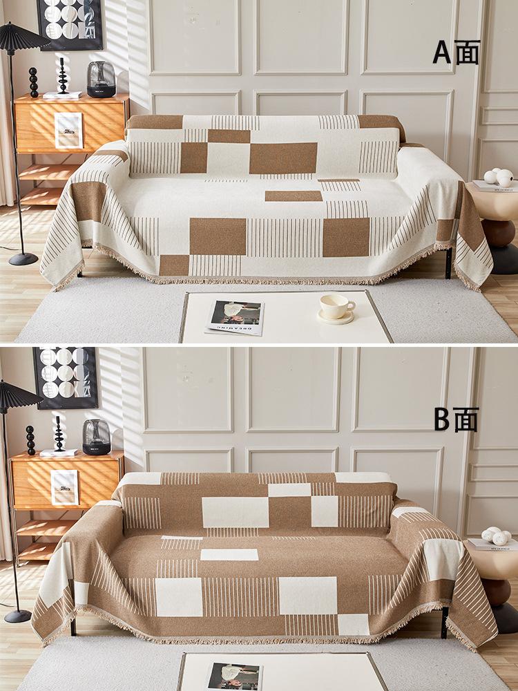 Luxury Sofa Cover Chenille Sofa Towel Blanket Couch Cover Universal Anti-cat Scratch Sofa Cover for Living Room 1/2/3/4 Seater