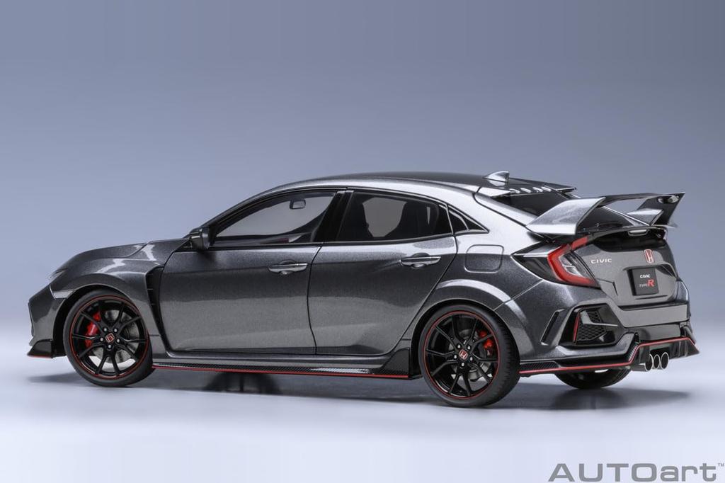 AUTOart Honda Civic Type R 2021 Polished Metal Metallic Finished Product 1/18 (FK8)