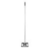 10x17in Lawn Leveling Rake 78 In Adjustable Handle for Yard Golf Court