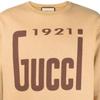 GUCCI 1921 Series SS22 CrewNeck Long Sleeve Sweatshirt Brown 681217-XJDV7-2293