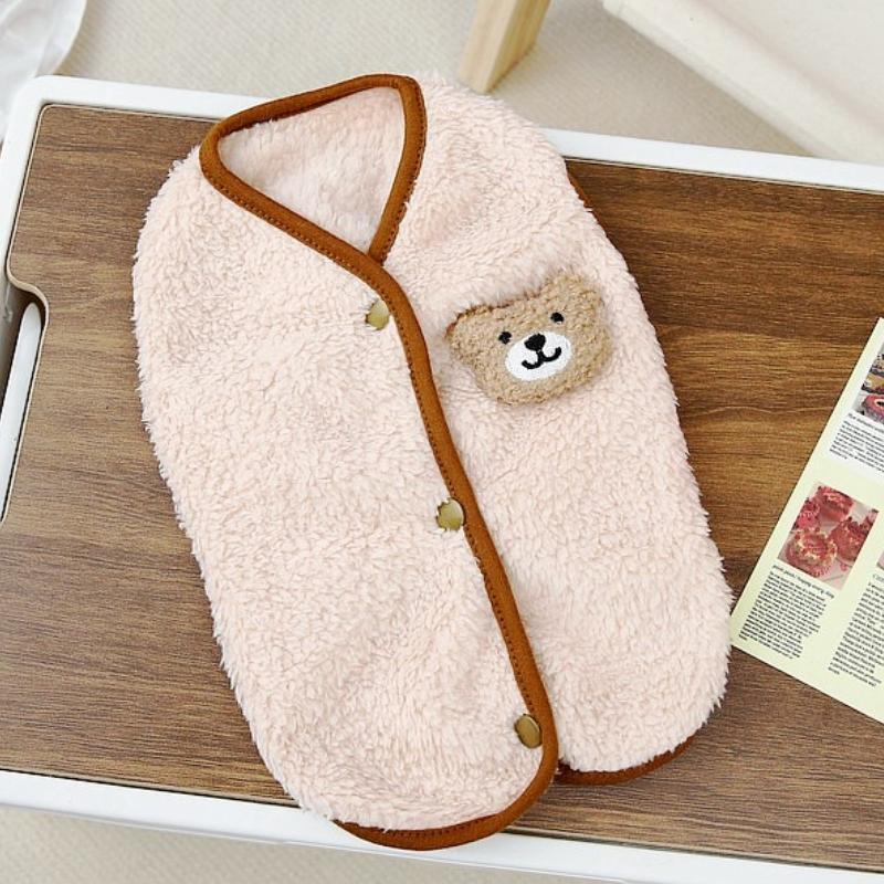 Fashion Dog Clothes for Small Dogs Winter Warm Pet Dog Vest Coat Cute Soft Puppy Sweater Pet Cat Jacket Coat Chihuahua Clothes