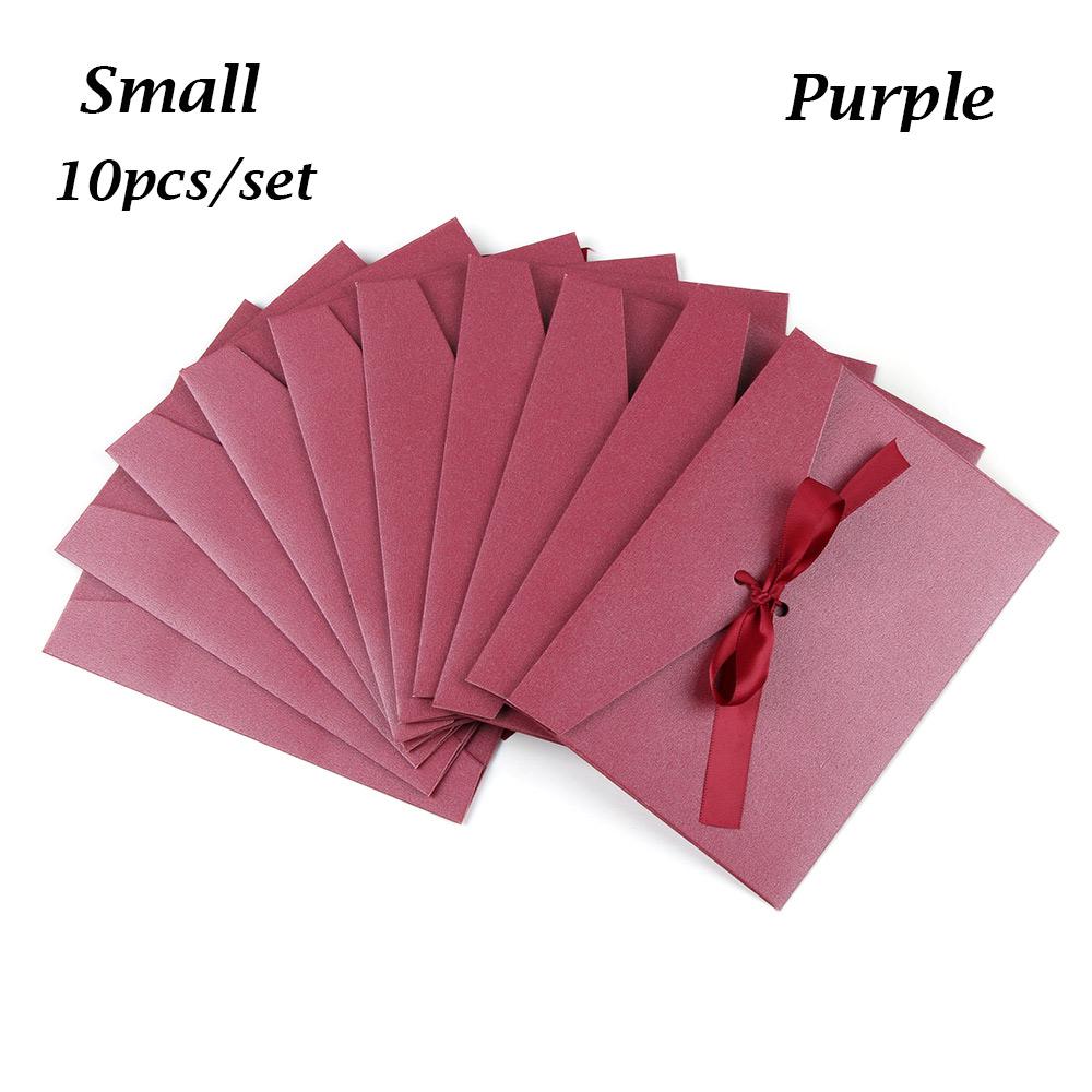 Beautiful Classic Retro Multicolor tie Pearl paper envelopes on Kraft for wedding invitation gift envelope  Greeting Card Bag