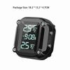 Motorcycle Wireless Tire Pressure Monitoring System USB Charging TPMS for Motorcycle with 2 External Sensors