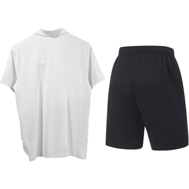 Li-Ning Comfortable Outdoor Minimalist Quick-Dry Breathable Sweat-Wicking Casual Sports Suit Unisex Sports Suit APLV133-1+AKST543-3