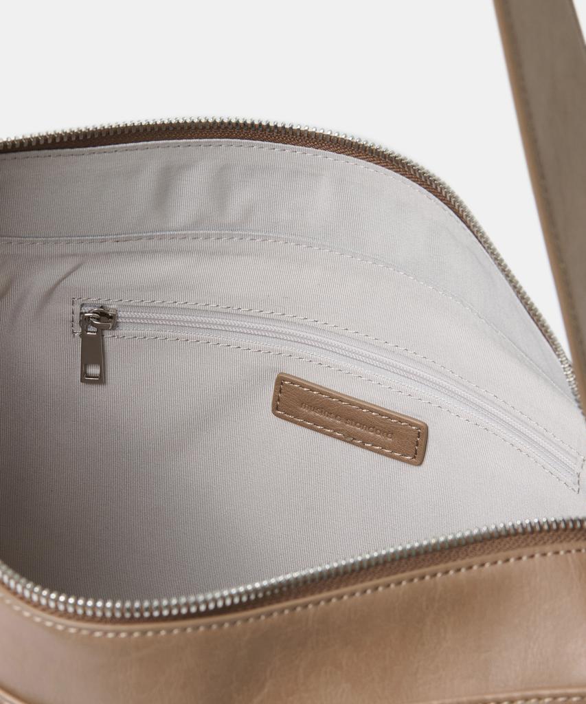 Musinsa Standard Woman Women'S Soft Box Shoulder Bag [Taupe]