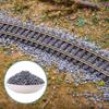 100g Realistic Grey Model Cornerstone - DIY Model Garden Road Paving Material and Track Cornerstone Decoration, Very Suitable Fo