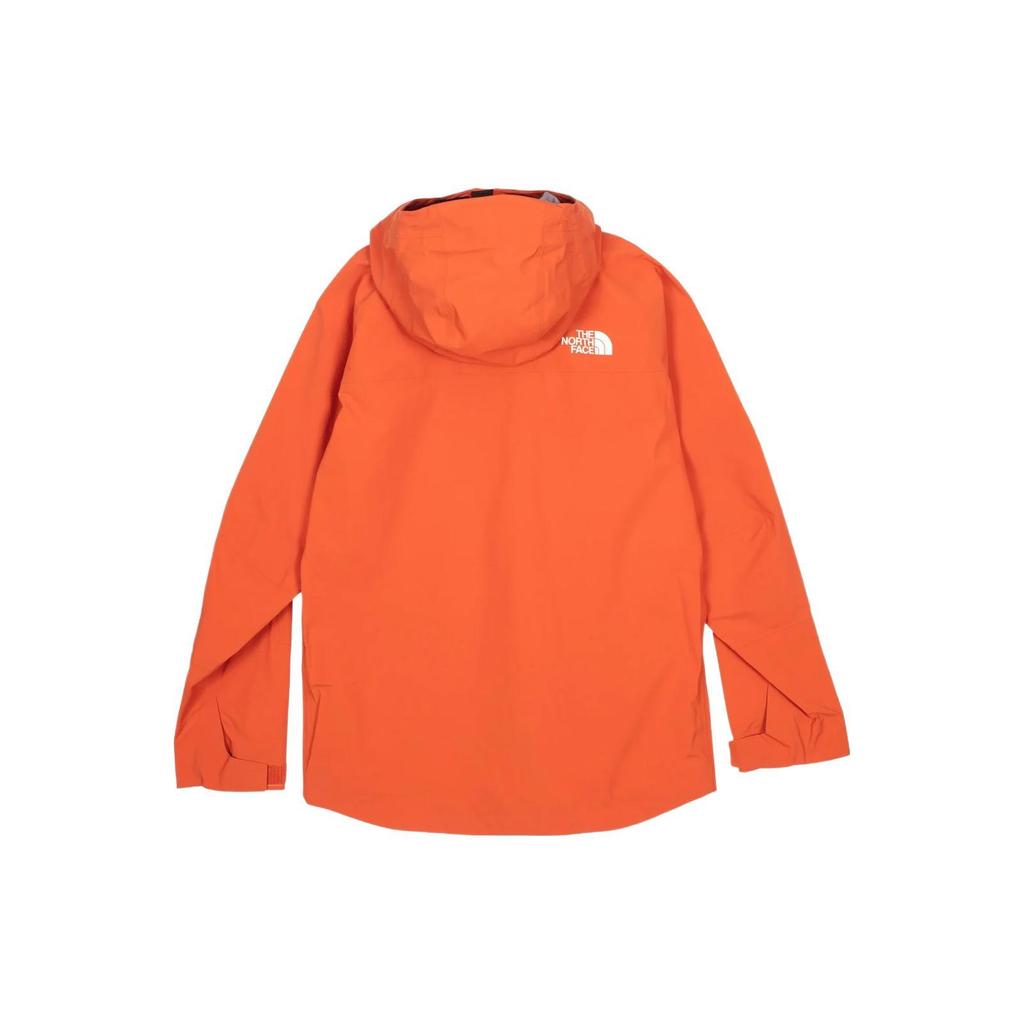The North Face Jackets Men's Orange Hooded Moderate Straight Fit NF0A4ANI-EMJ
