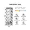 Crystal Diamond Table Lamp, 16 Colors Usb Charging Touch Lamp Bedside Night Light with Remote Control