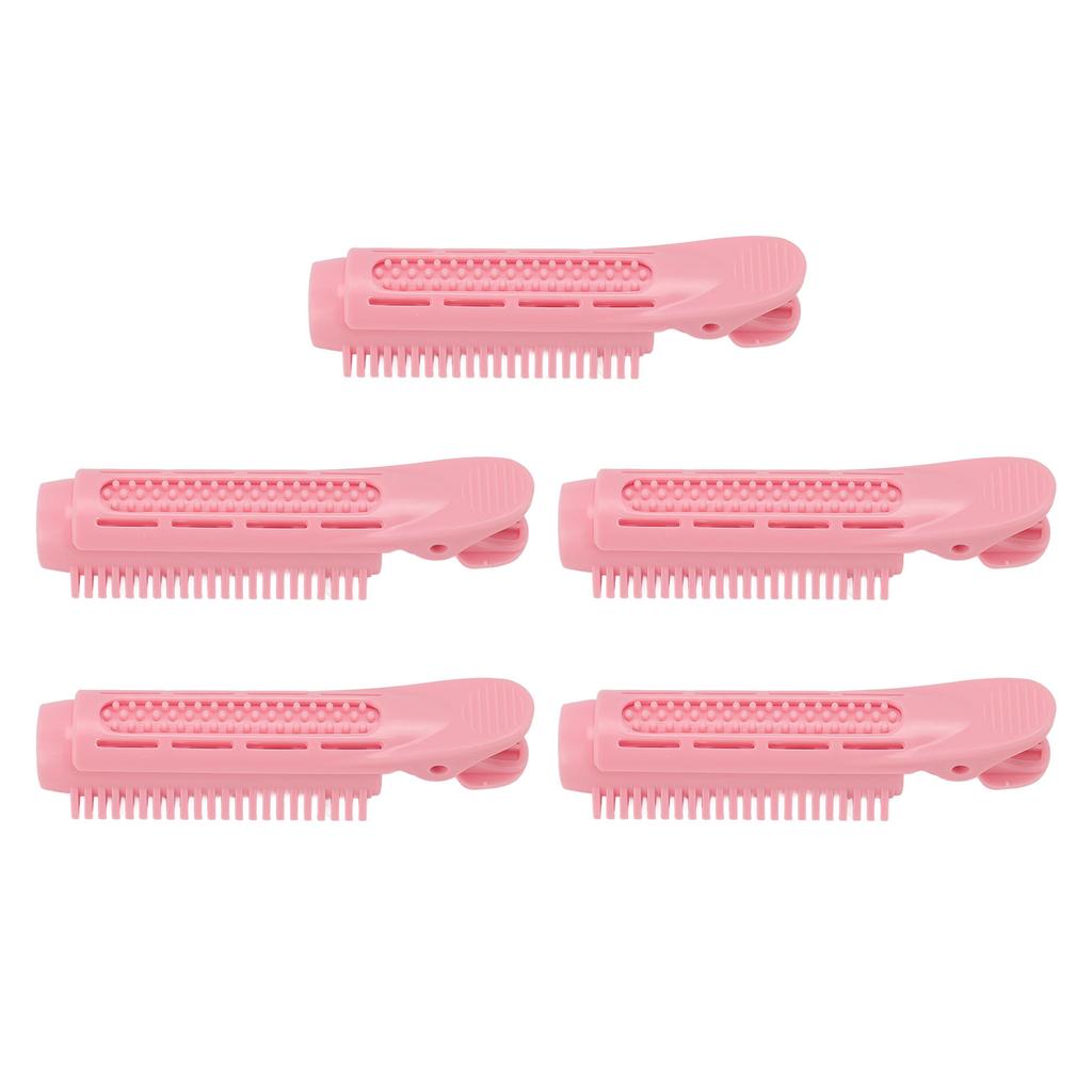 5 sztuk puszystych spinek do włosów wielokrotnego użytku przenośne narzędzie do stylizacji włosów grzywka wałek do włosów dla kobiet dziewcząt