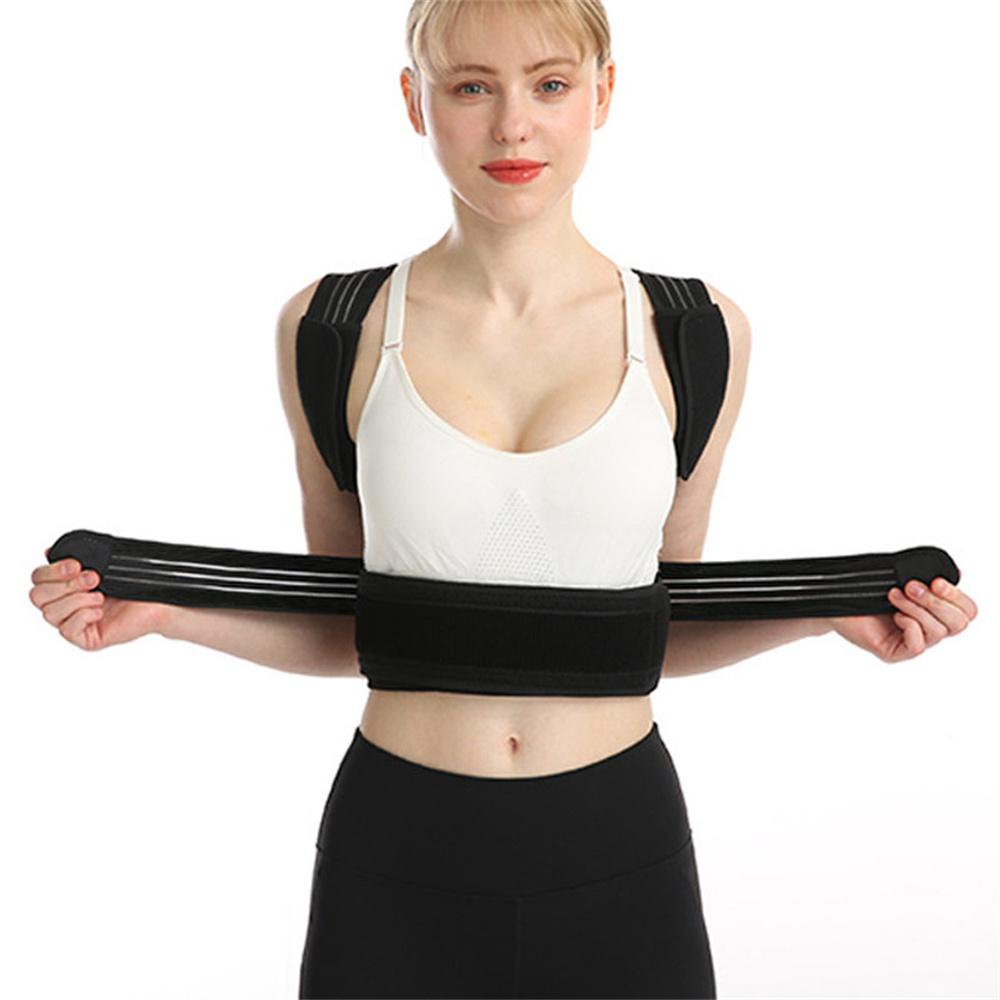 Posture Corrector Back Support Breathable Anti Hunchback Spine Alignment Fixation Brace A