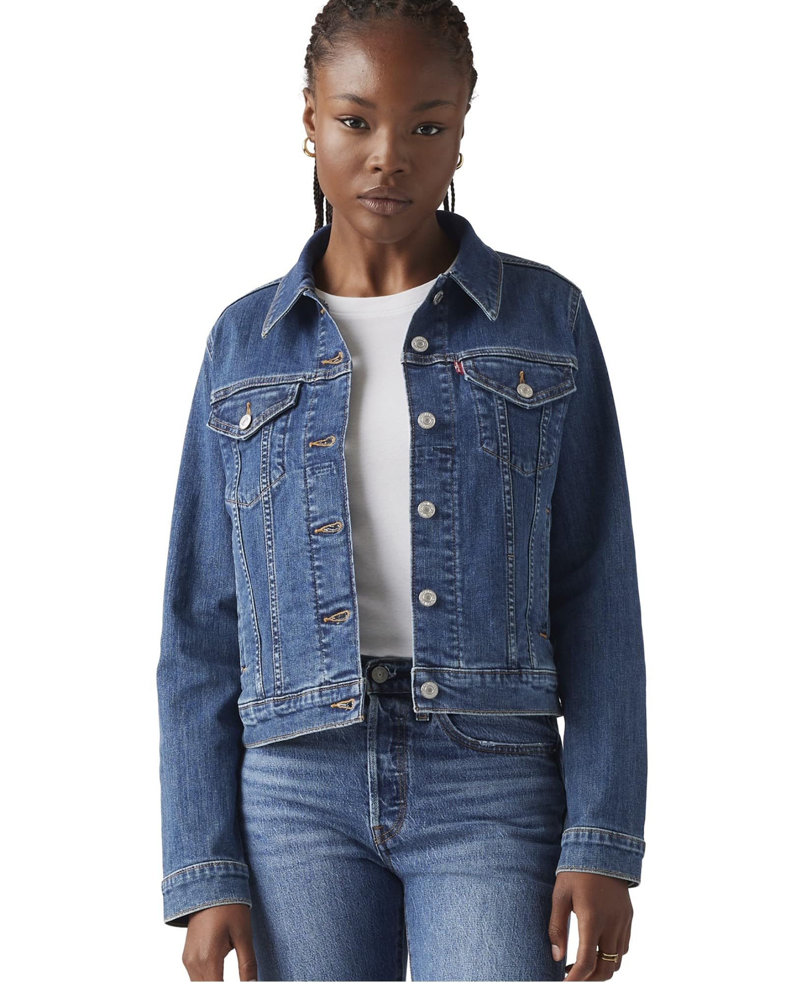 Levi s ORIGINAL TRUCKER 29945-0014 denim jacket women s US XS