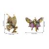 Retro Brooch Butterfly Corsage Pin Jewellery Piece For Women And Men Lightweight Alloy Chest Decoration Gift