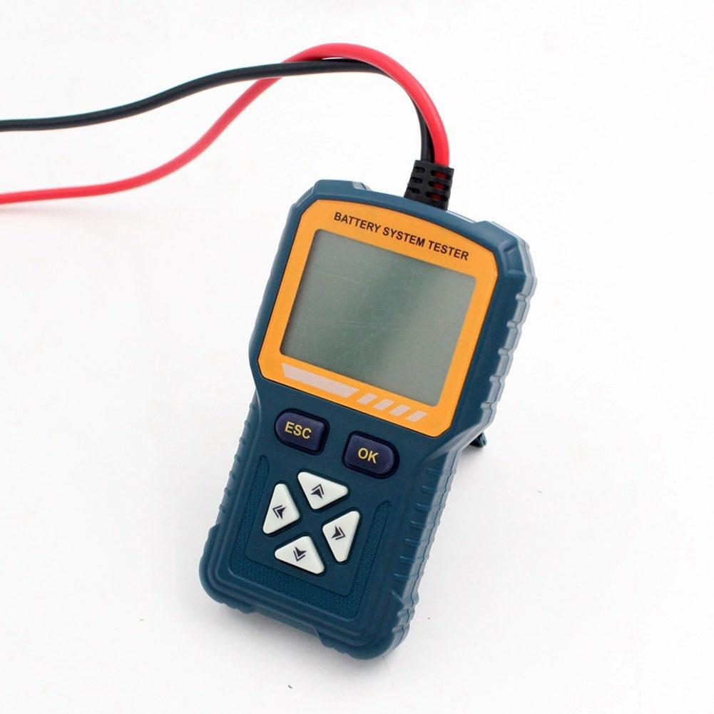 Advanced Car Battery Tester 12V 24V for Measuring Capacity Internal Resistance and Charging Status Reliable Results