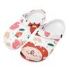Art Printed EVA Pool Clogs Women Men Breathable Slip On Lightweight Beach Shoes Pool Area Bathroom Home Beach Sandals Home Use