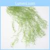Green Plant Wall Decor With Silk Leaves For Indoor Living Room Background