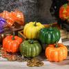 Mini Artificial Halloween Pumpkin Decor Simulation Vegetable  Halloween Home Party Decoration Props Farmhouse Harvest DIY Craft