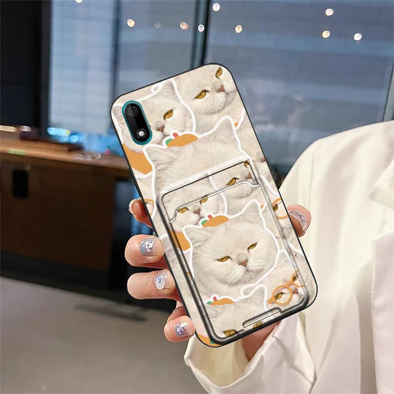 Card bag Anti-knock Phone Case For Wiko Jerry4/Y70 Soft case Shockproof Cover Dirt-resistant Silicone Fashion Design TPU