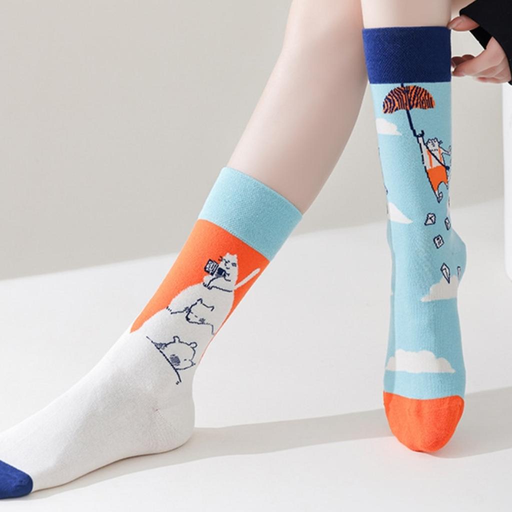 Novelties Funny Crew Socks,Casual Animals Ankle Socks Dress Socks Cotton Boot Socks Dress Socks Couples Socks for Women