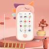 Baby Phone Toys Cute Telephone Teether Musical Voice Toy Early Educational Learning Machine Electronic Children Cellphone Gifts