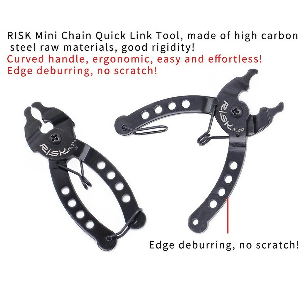 Mini Chain Quick Link Tool Bicycle Chain Link Pliers Mountain Bike Repair Tool Easy Removal Installation Hand Tools