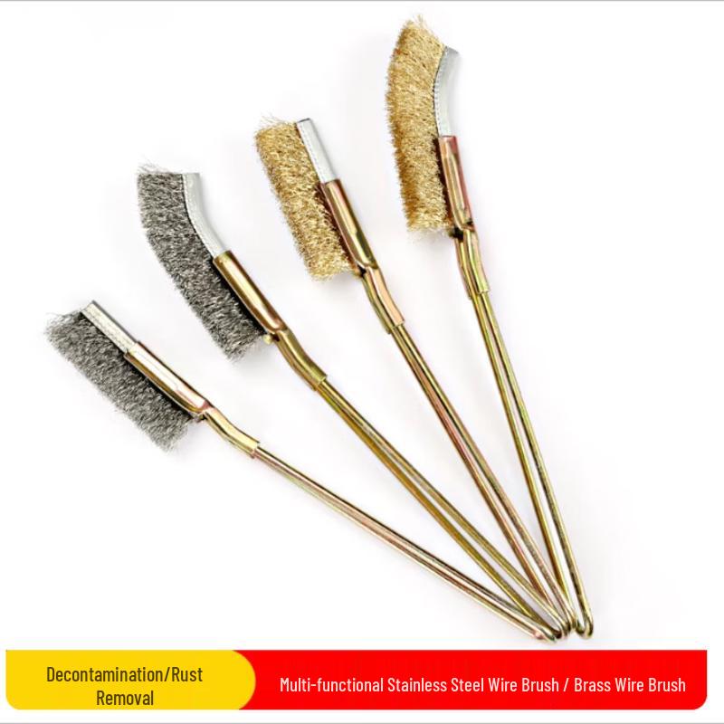 Muke Wire Brush Set with Iron Handle