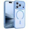 Magnetic Protector Matte Translucent Case For iPhone 17 Air 16 15 14 Plus 13 12 11 Pro Max For Magsafe Wireless Charger Cover