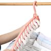 Antypoślizgowy wieszak na szaliki z wieloma otworami Wieszak do suszenia Wieszak na szafę