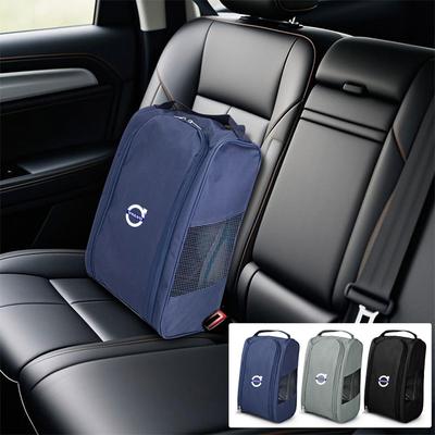 Car Emblem Sneaker Storage Bag Auto Organizer Interior Accessories for R Design T6 AWD C30 C40 C50 C70 S40 S60 S70 S80 S90