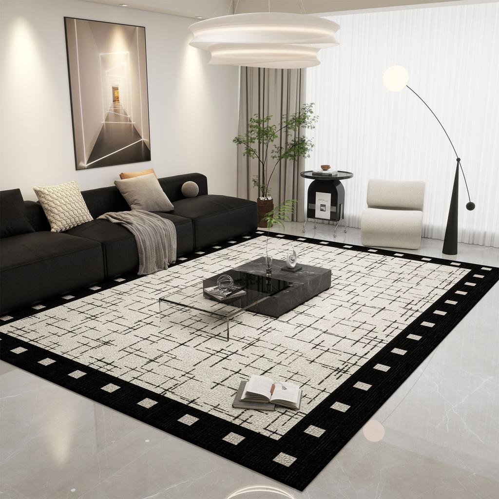 Wohnzimmerteppich Schlafzimmer Bettvorleger Indoor Bettvorleger Anti-Rutsch-Matte