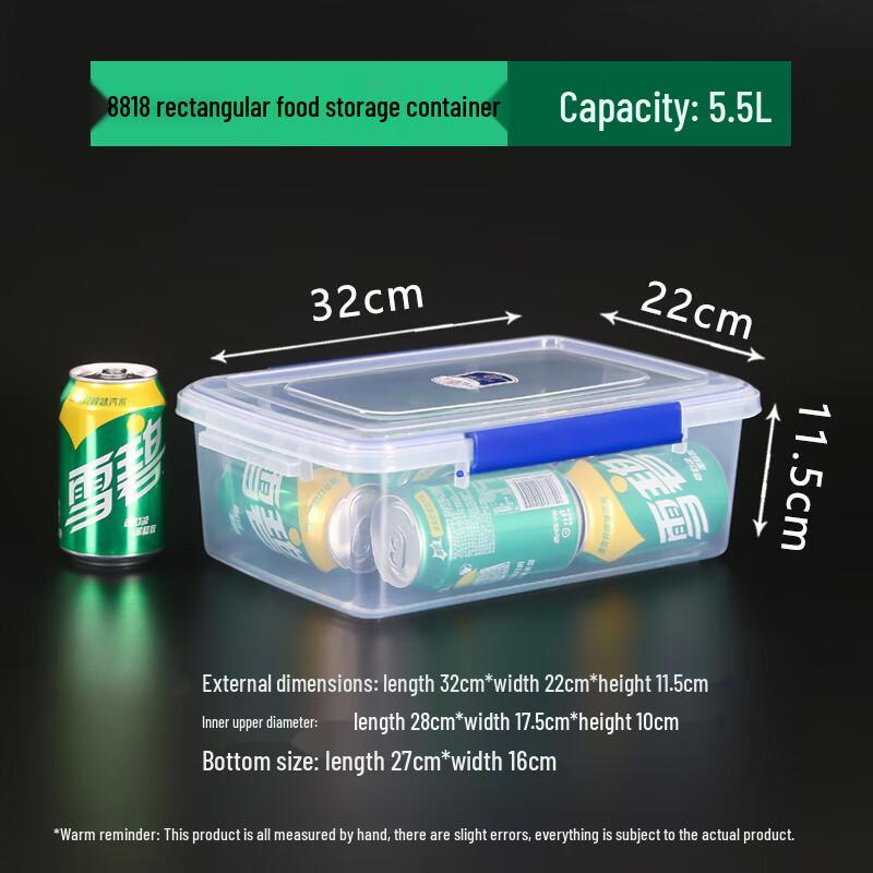Zhaoran Large Capacity Plastic Food Storage Container