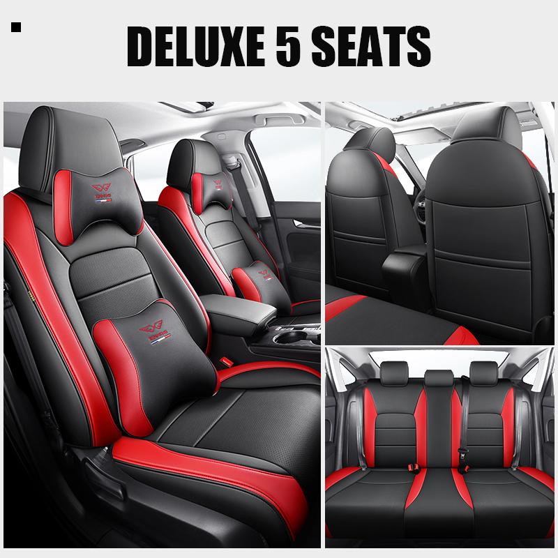High-Grade Car Seat Covers For Honda Civic 2025-2025 Special Internal Protective Auto Accessories Waterproof Leather-Full Sets