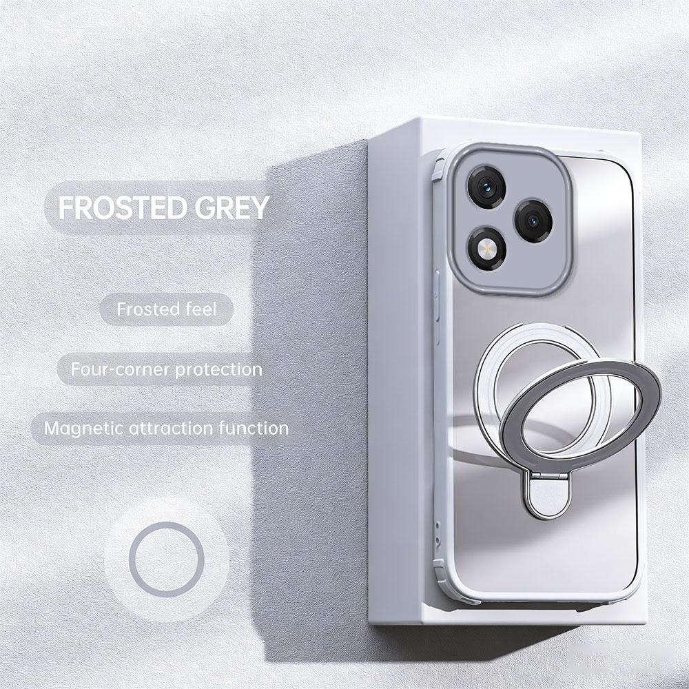 Odporne na wstrząsy etui na telefon z magnetycznym uchwytem dla Honor 400 Lite 200 Pro 200 Magic 8 7 Pro X9C X9D X9B X9A X8B X7D X7C X7A X6C X6B X5C Plus Silikonowe etui