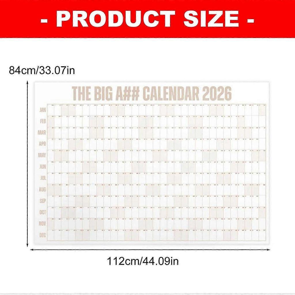 Extra Large 2026 Calendar