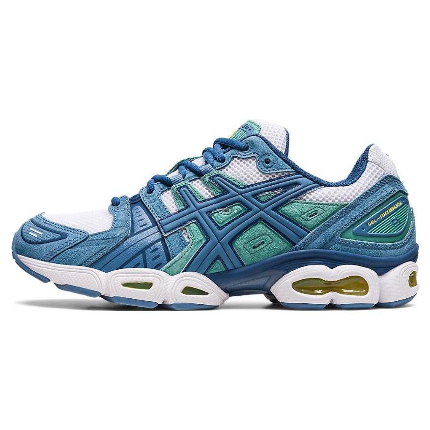 

Asics Gel-Nimbus 9 Men s Grey Floss Aqua 1201A584-101 EU 42