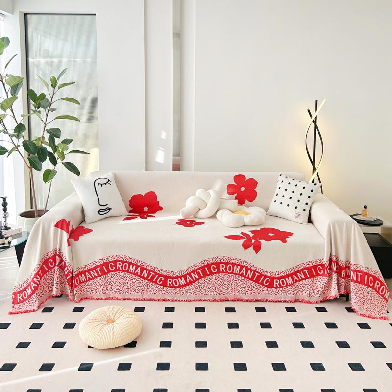 Nordic Tassel Sofa Towel Universal Sofa Blanket Cover Full Cover Sofa Cushion Cover Dust Anti-cat Scratch Furniture Protector