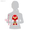 Sanei Boeki Sonic the Hedgehog ALL STAR COLLECTION Knuckles (S) W16 X D16 X H25cm Plush Toy STH03