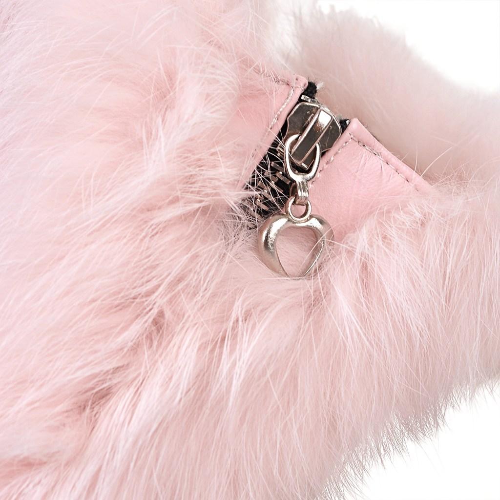 Women's snow boots winter new flat-bottomed slope heel rabbit fur short boots large size warm plush short boots