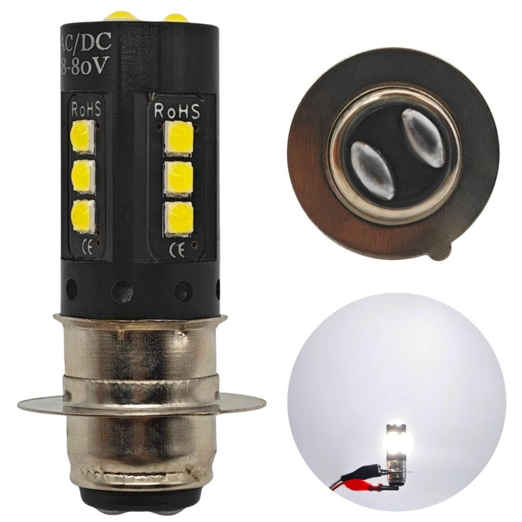 P15D LED Bulb H6M, T19, PX15D 8-80V White 1200lm Powerful Off-Road
