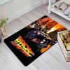 Back To the Future DeLorean Rug Floor Mat for Living Room or Bedroom Soft and Comfortable Carpet a Gift for Birthday and Holiday.SFF0917329