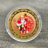 Fortune, Fortune, Longevity, Happiness, Wealth, Creative Wealth Attraction Coins, Color Printed Commemorative Medals, Metal Crafts, Badges